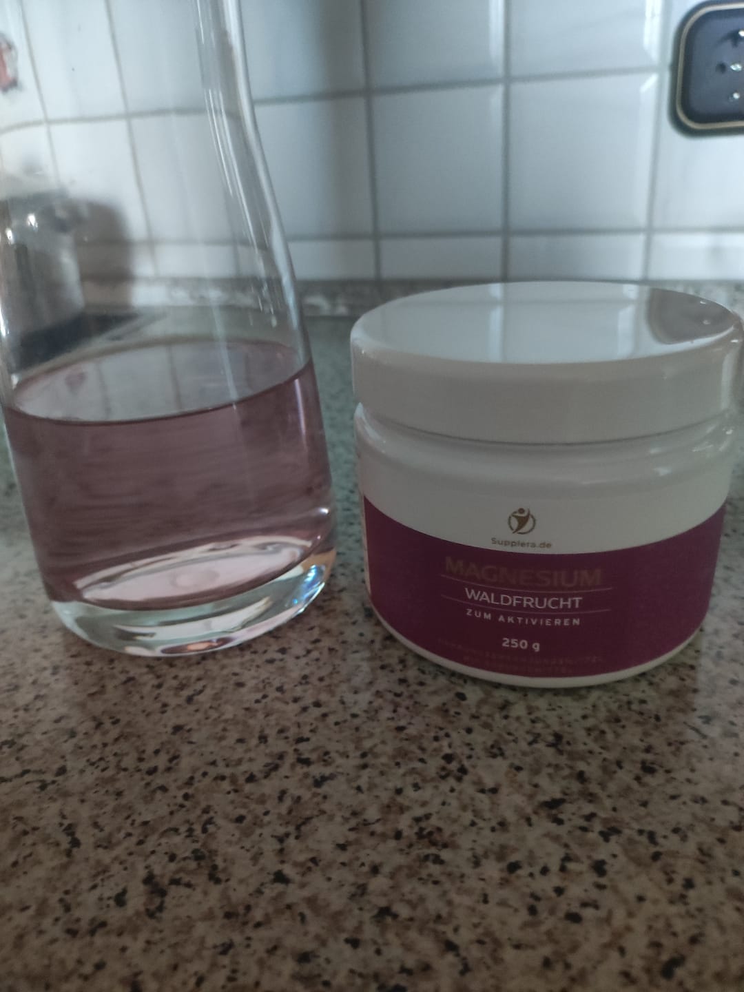 Customer photo review of Ionisches Magnesium **Waldfrucht** 250g Dose