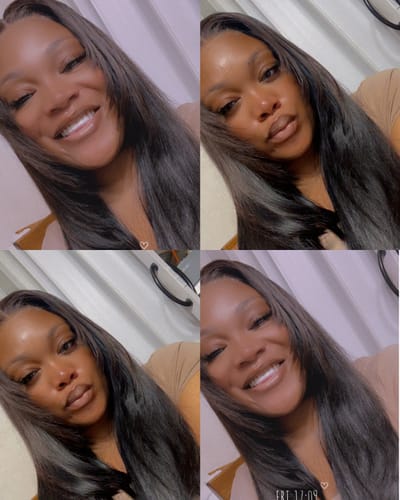 Customer photo review of Silkening Mist
