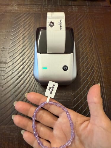 Customer photo review of Jewelry Label for NIIMBOT B21, B1, B3S