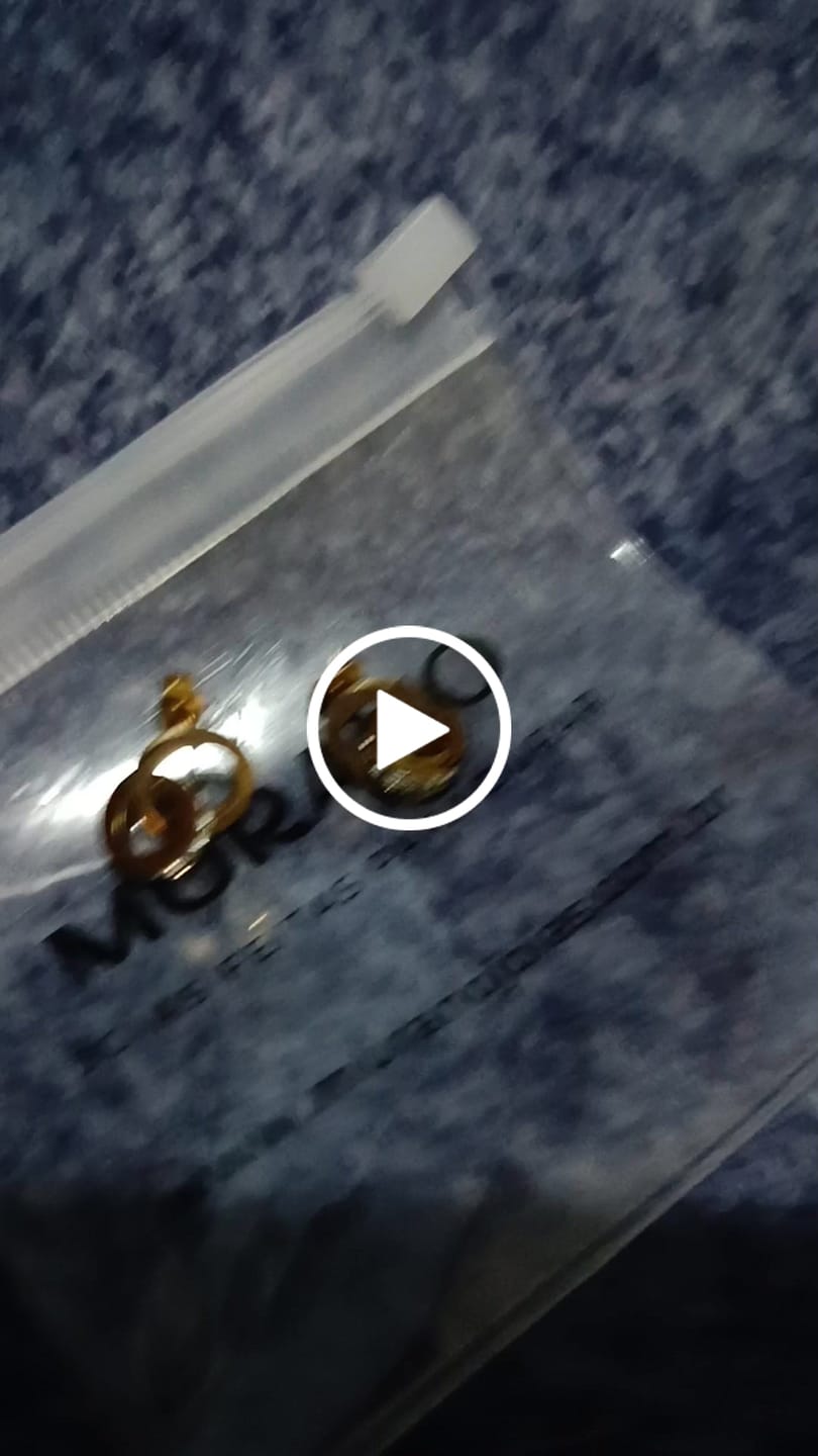 Customer video review of Brinco Imperial Pedra Zircônia Banhado em Ouro 18K