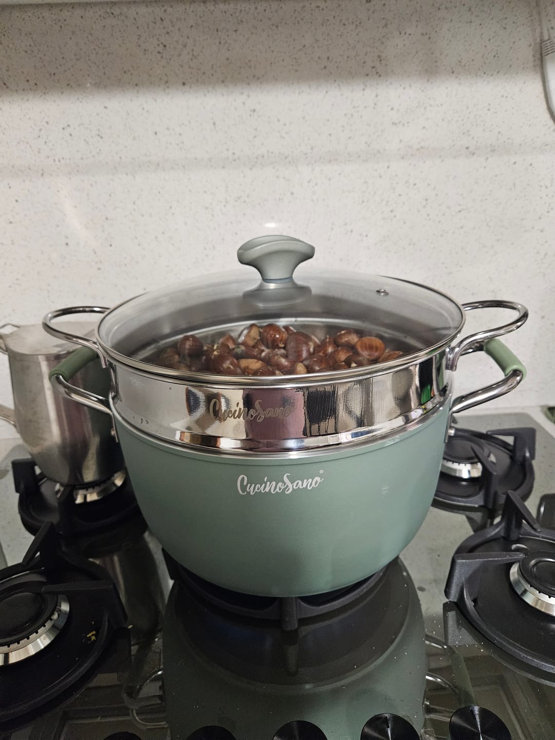 Customer photo review of Set 28cm Vaporiera + Casseruola + Coperchio