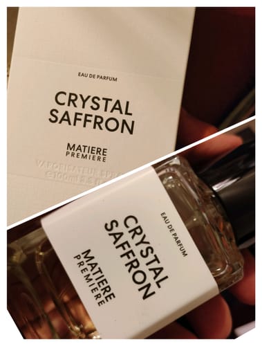 Customer photo review of MATIERE PREMIERE - CRYSTAL SAFFRON