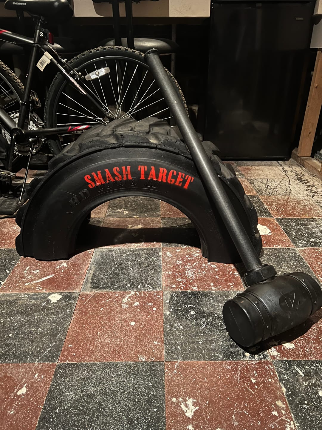 Customer photo review of SMASH Target Sledgehammer training solution