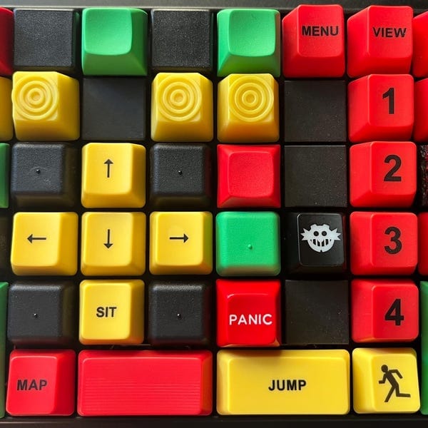 Customer photo review of OEM Ripple Keycaps (Pack of 2)
