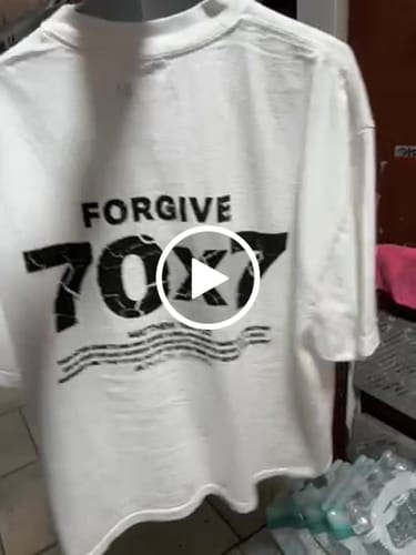 Customer video review of 70x7 Drop Shoulder Tee (Super Oversized) - White