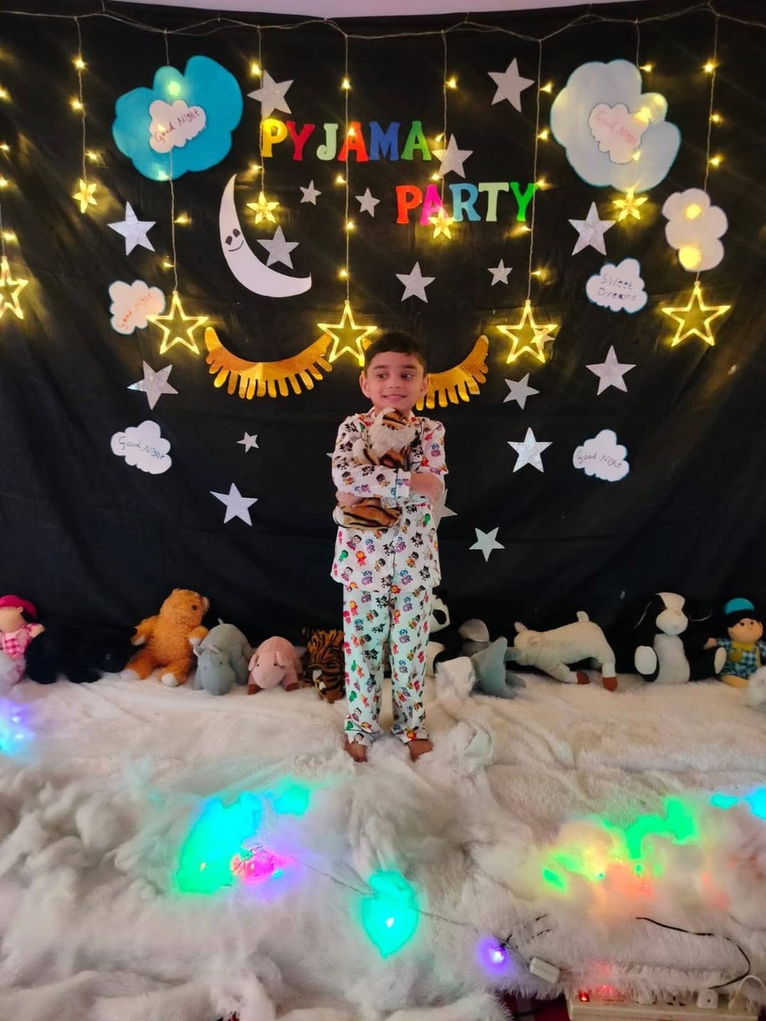 Customer photo review of Little Super Heroes Night Suit