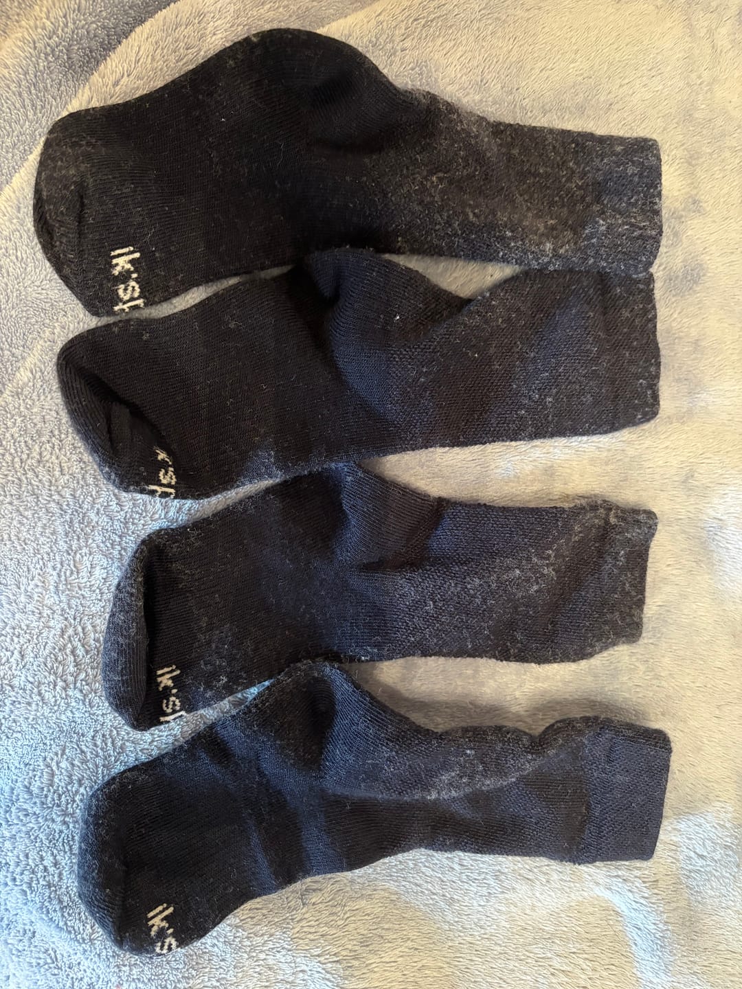 Customer photo review of Trail Socks – Merino Wool + Tencel – 2-Pack - All Ages