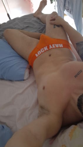Customer photo review of ORANGE ORIGINAL BRIEF