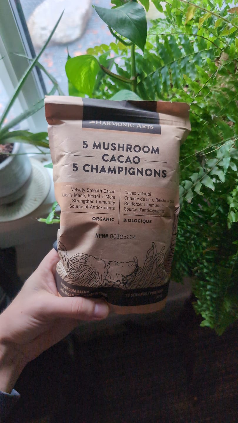 Customer photo review of 5 Mushroom Cacao