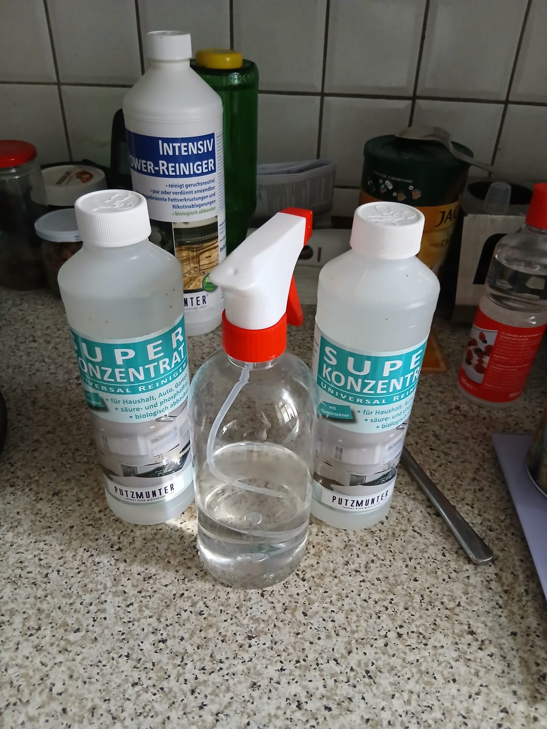 Customer photo review of PUTZMUNTER Super Konzentrat 2 x 500ml inkl. Leerflasche