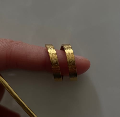 Customer photo review of Ayatul Kursi Ring