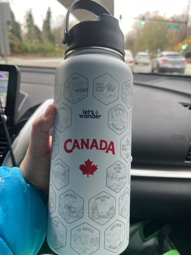 Customer photo review of Canada Bottle + Stickers