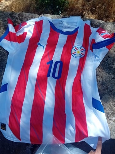Customer photo review of Camiseta Paraguay Home 24/25