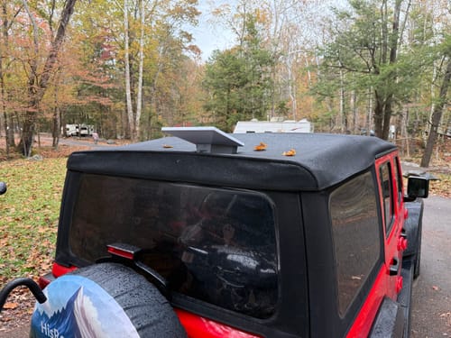 Customer photo review of Ravion® 1/4"-20 Thread Bracket, Tripod & Stabilizer