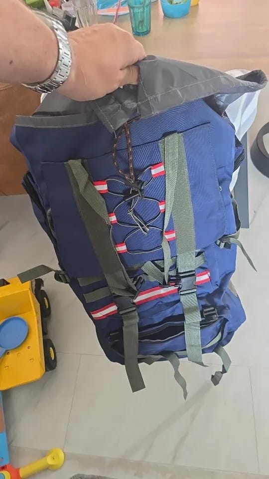 Customer photo review of Sac à Dos de Voyage Homme <br>Tour du Monde (130L)