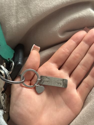 Customer photo review of Rückseitengravur