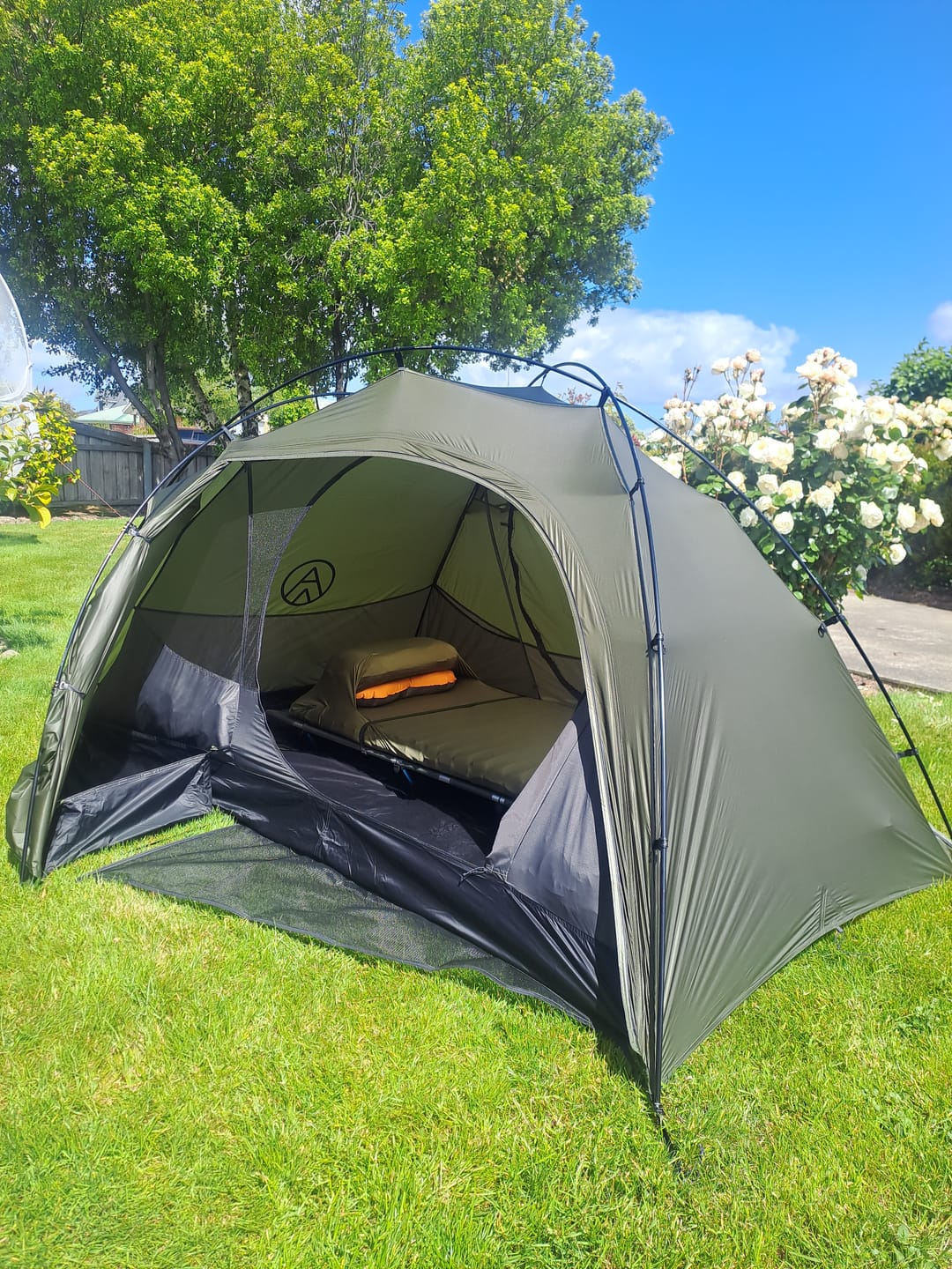 Customer photo review of Lightweight Tent - 2P