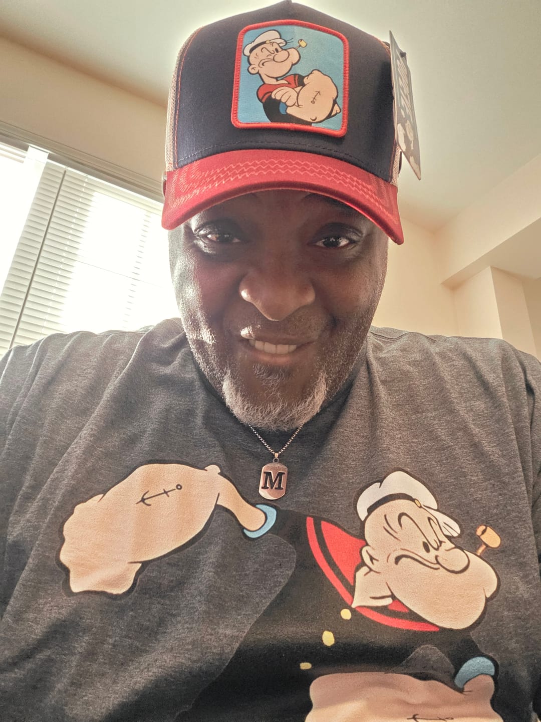 Customer photo review of OVERLORD X Popeye: Trucker Cap