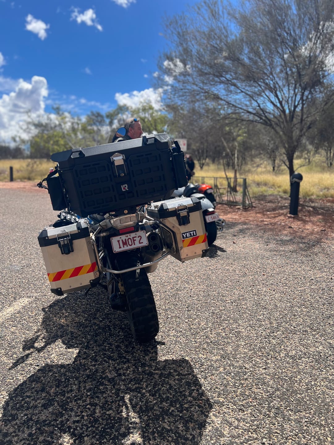 Customer photo review of MotoCase – The Ultimate Top Case