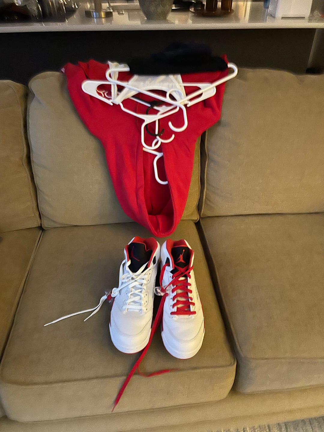 Customer photo review of Jordan Replacement Shoe Laces