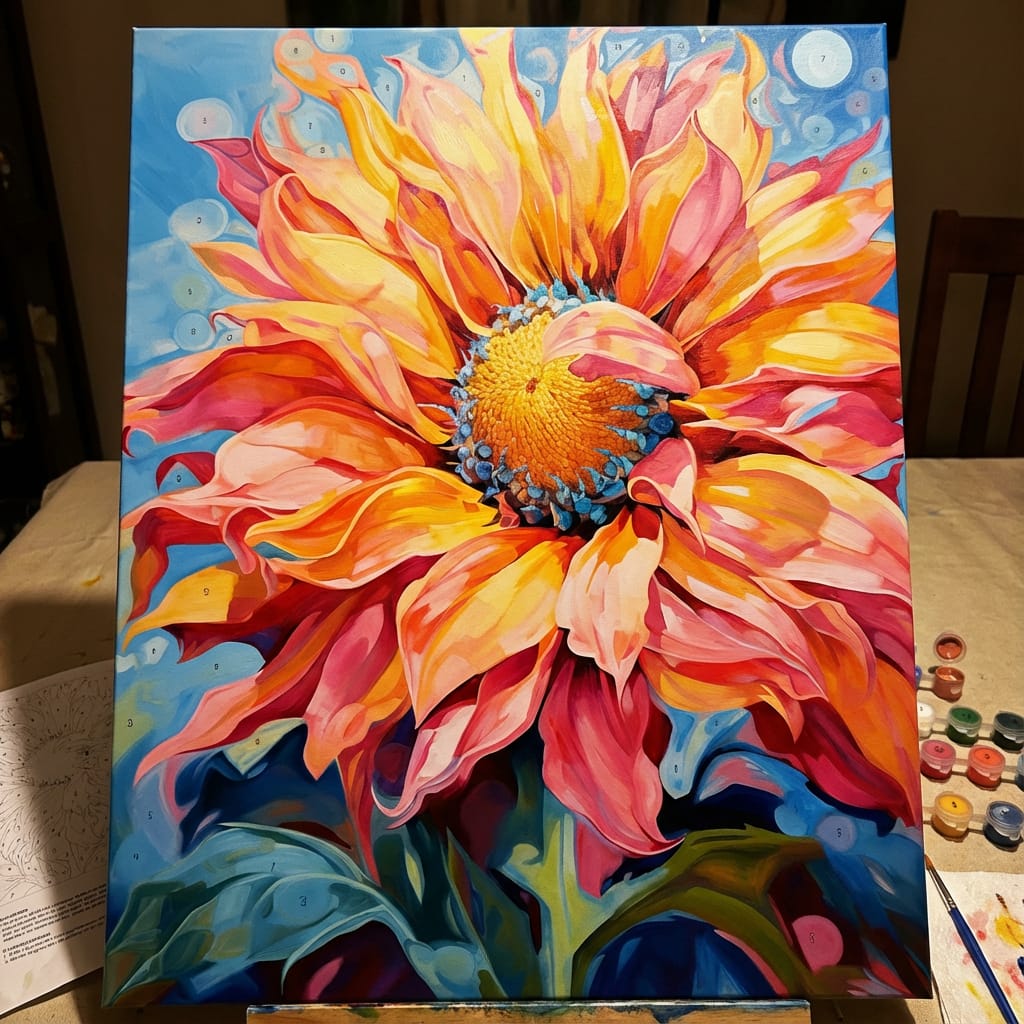 Customer photo review of Bold Sunflower Dreams