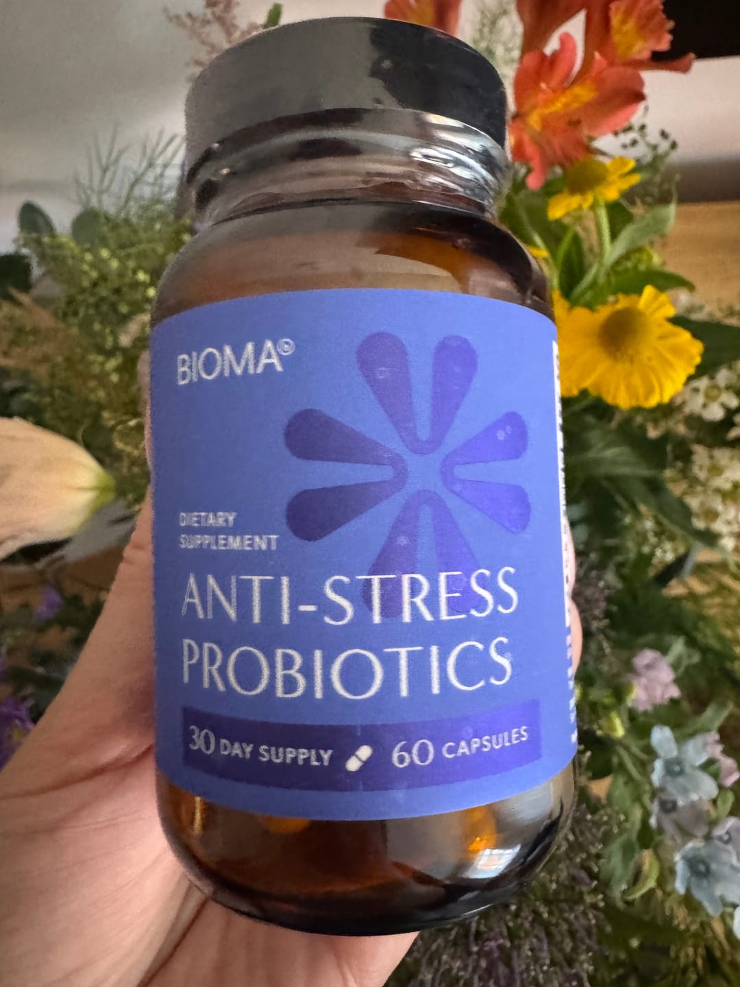 Customer photo review of Bioma Anti-Stress Probiotics