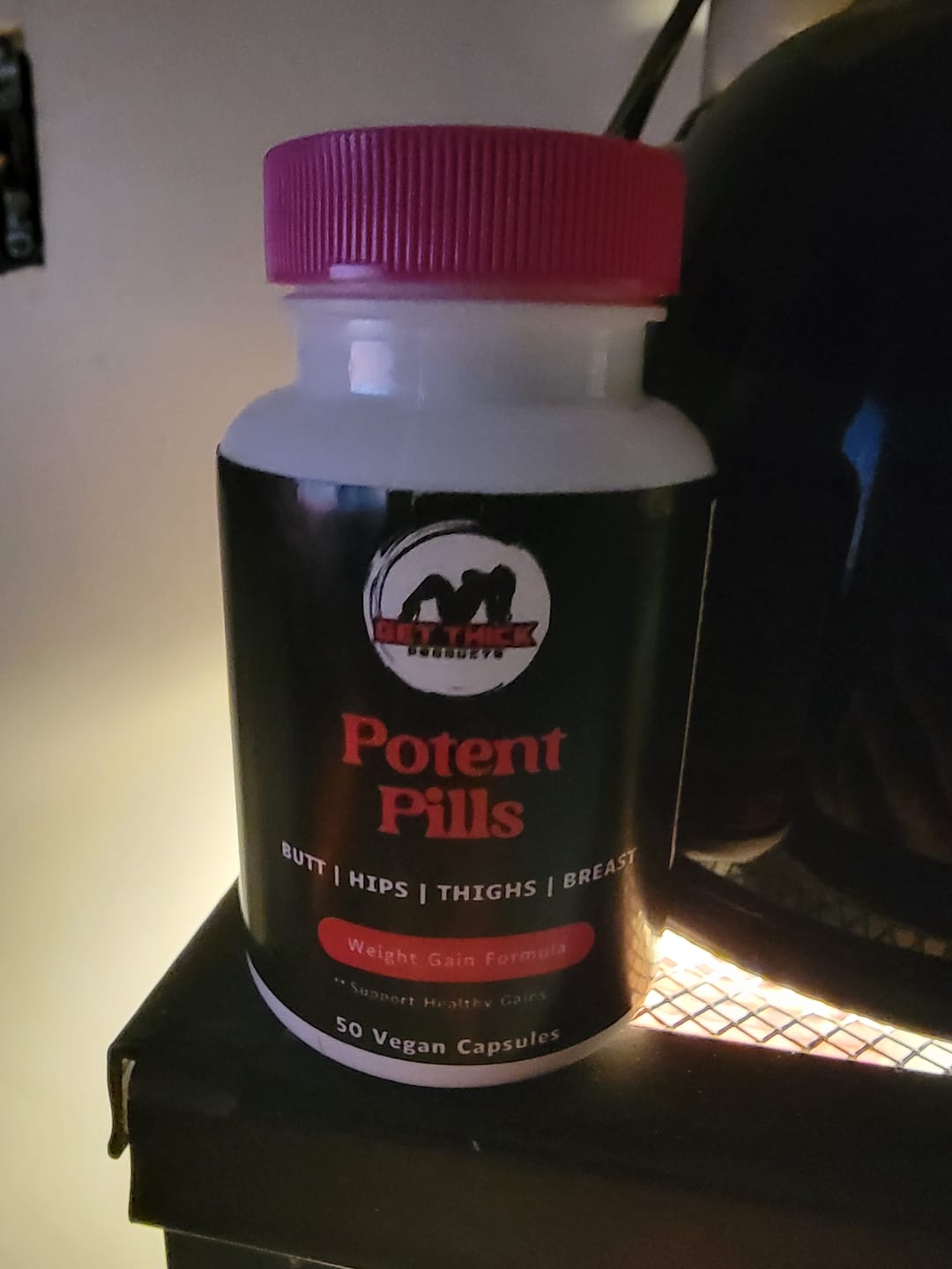 Customer photo review of Get Thick Quick POTENT Weight Gain Pills - Super Strength