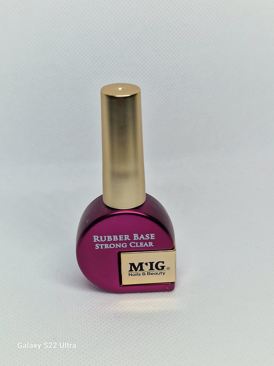 Customer photo review of Rubber Base Strong Clear