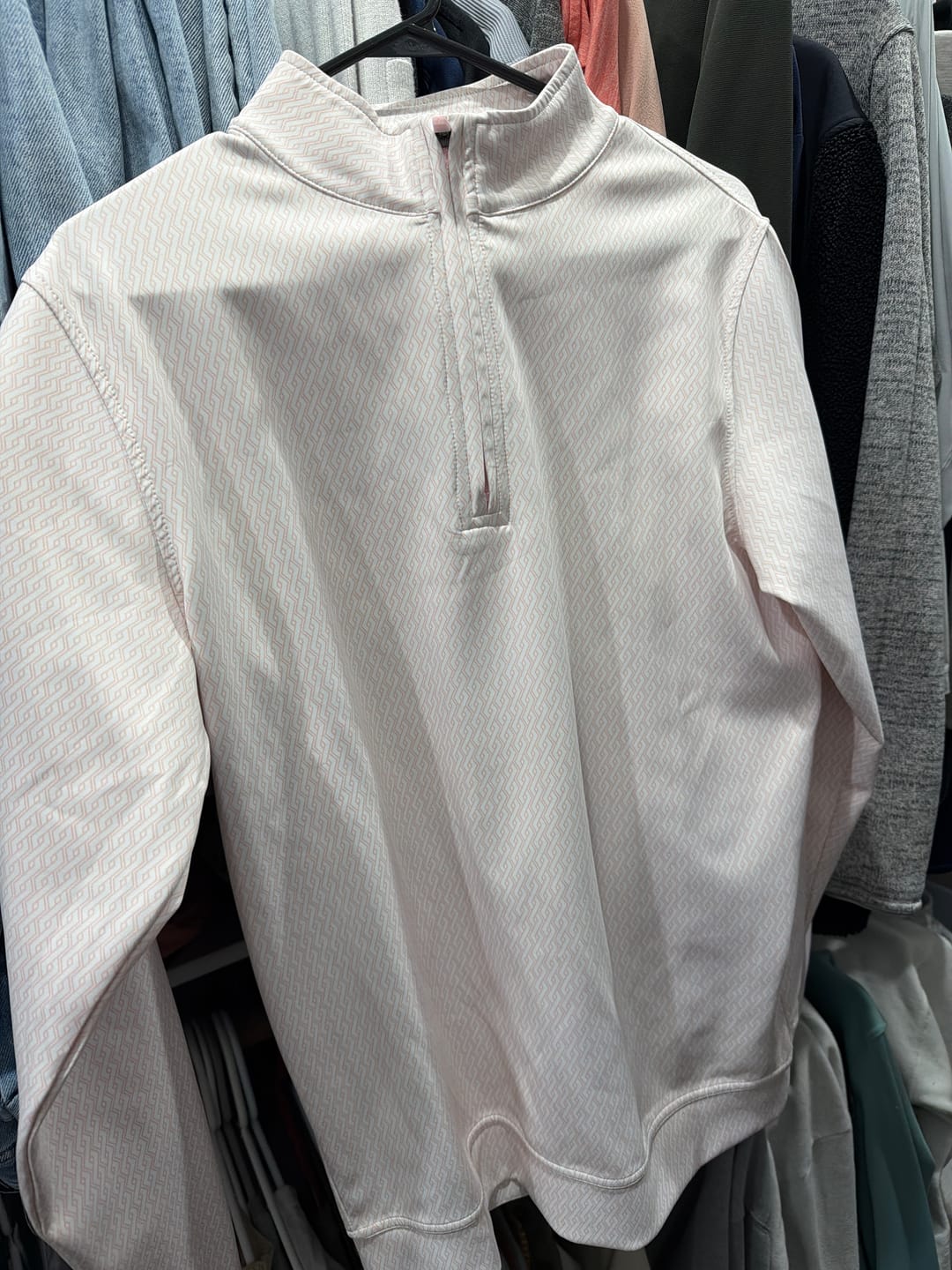 Customer photo review of Infinity 1/4 Zip