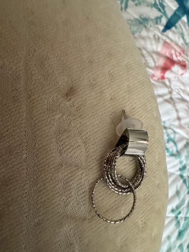 Customer photo review of Posh Elegance Earrings