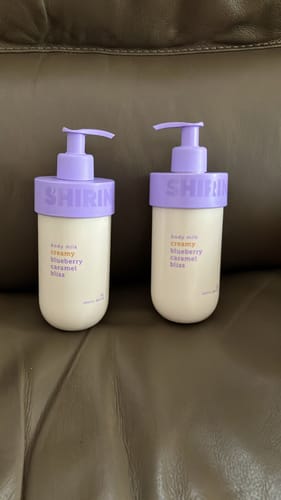 Customer photo review of Shower Gel Creamy Blueberry Caramel Bliss