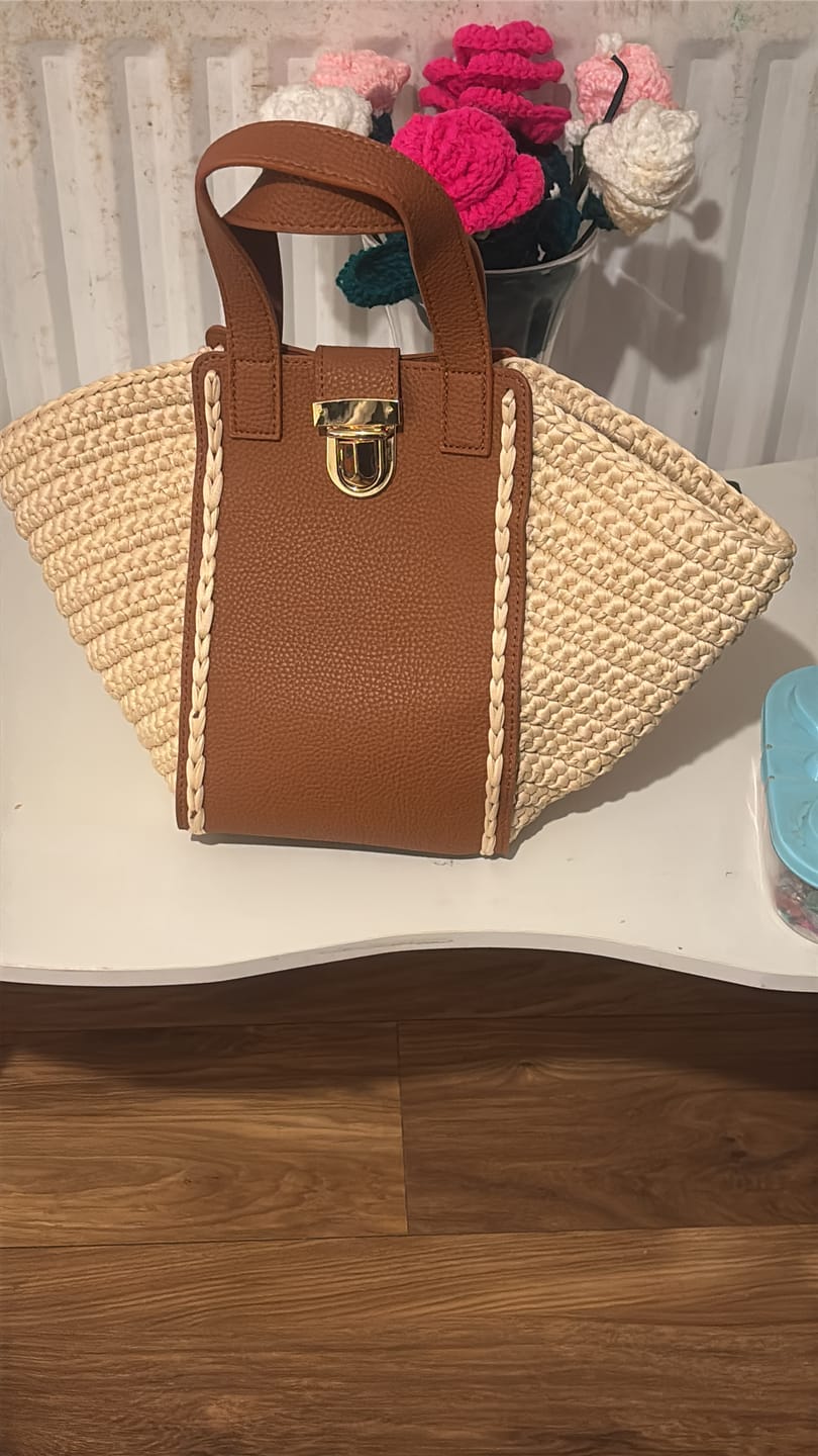 Customer photo review of CrochetPark™ Hammock Tote Bag DIY Kit