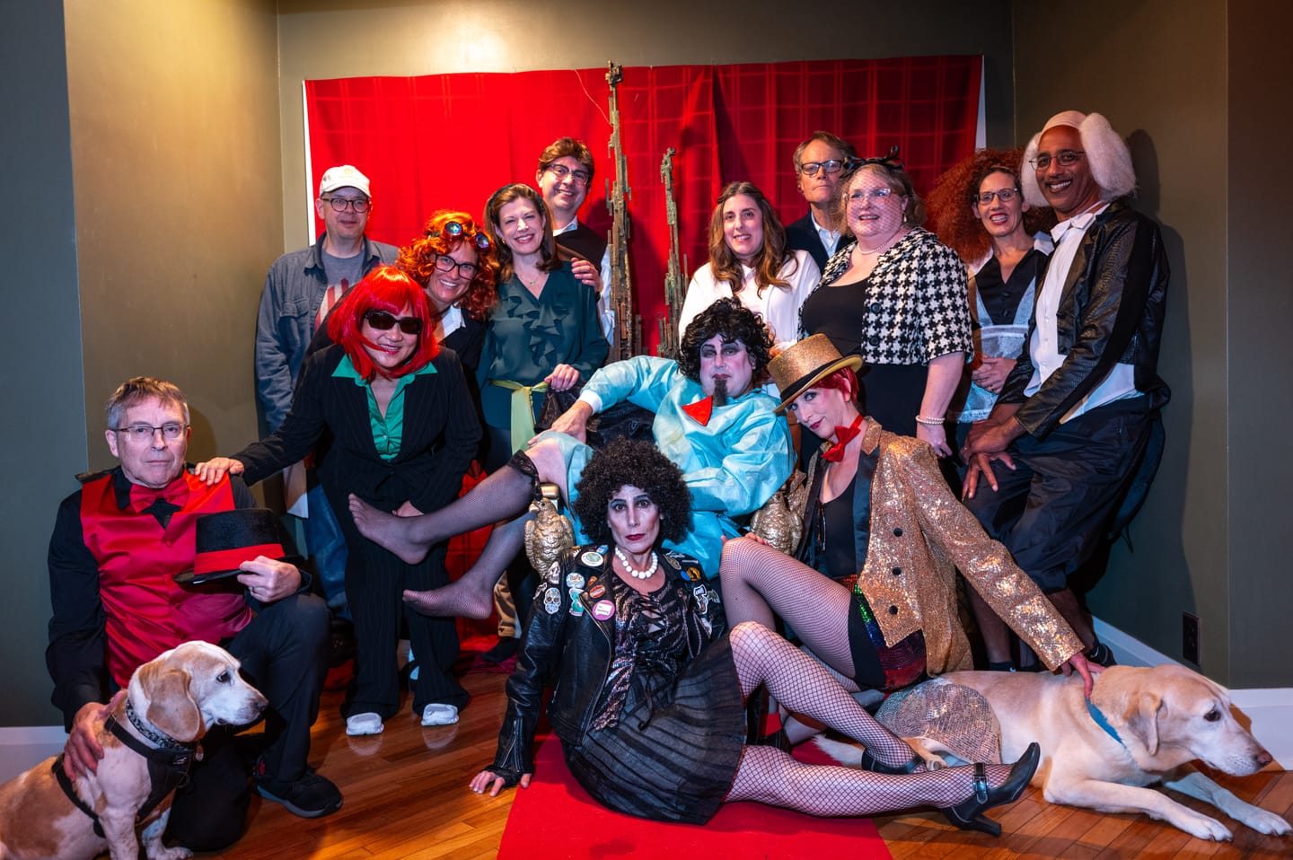 Customer photo review of Rocky Horror Halloween Murder Mystery Game Kit