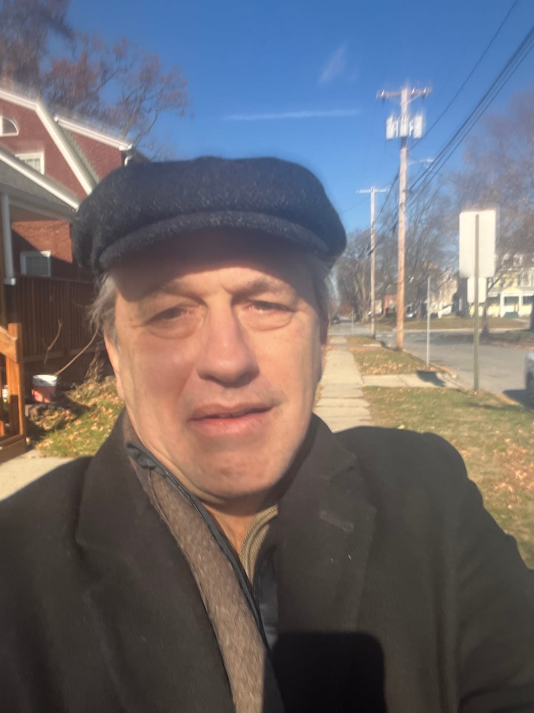 Customer photo review of Peaky Blinders Irish Tweed Newsboy Cap