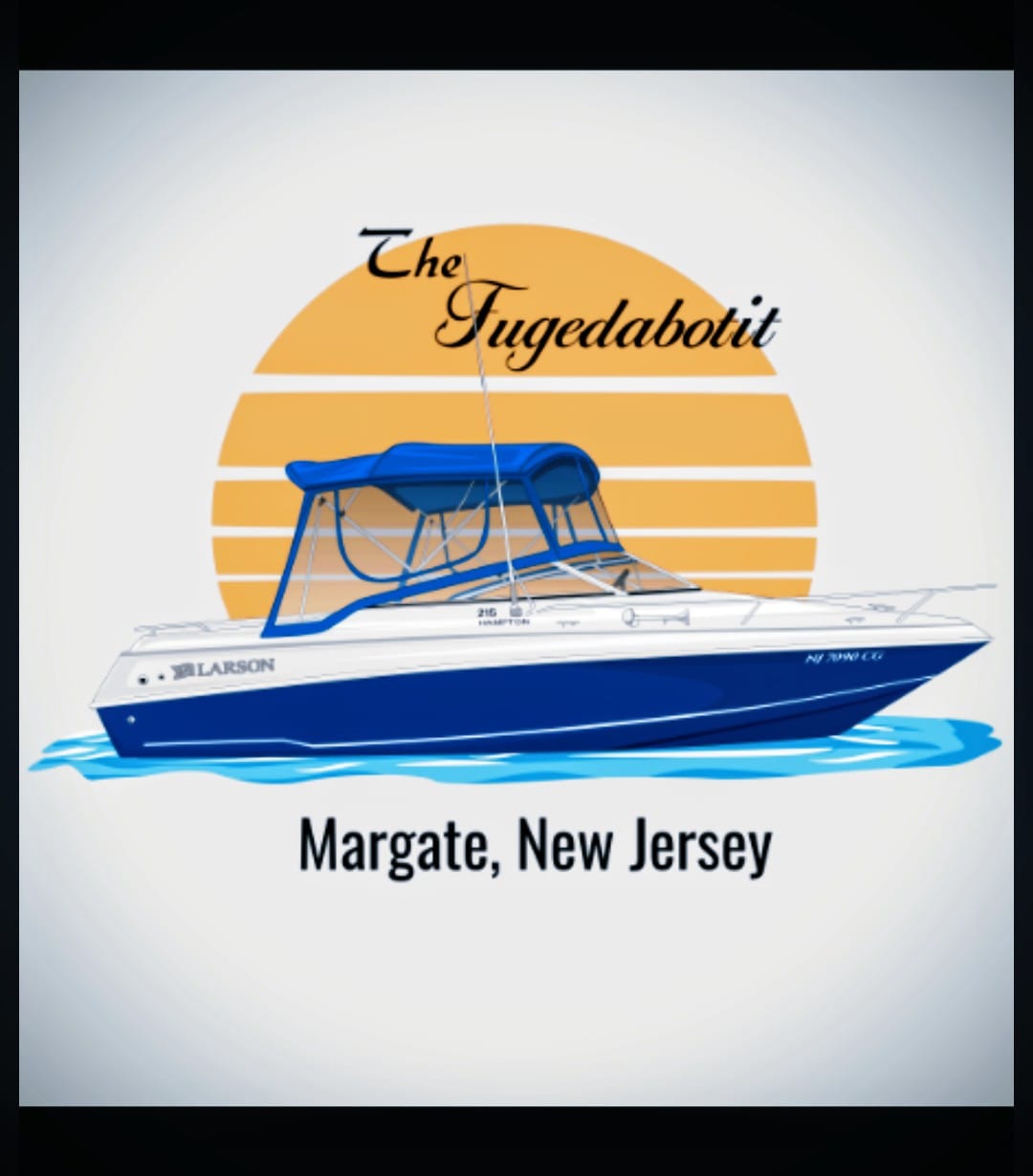 Customer photo review of Dri-Fit Custom Boat Shirts - Short Sleeve