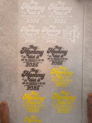 Customer photo review of DTF Transfers Gangsheet Builder