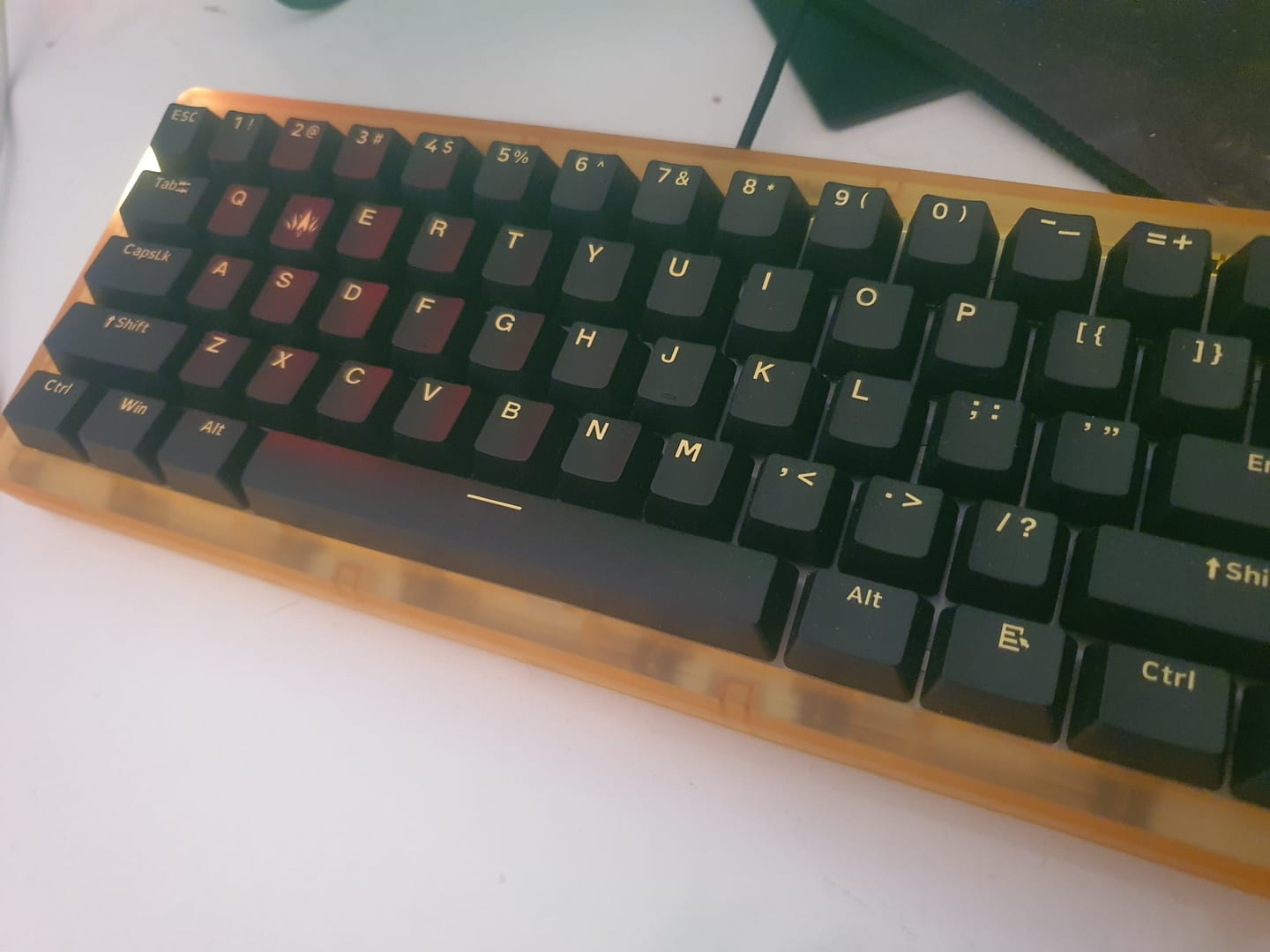 Customer photo review of Wraith W60 [BBL Edition] Klavye (Manyetik Switch / HE)