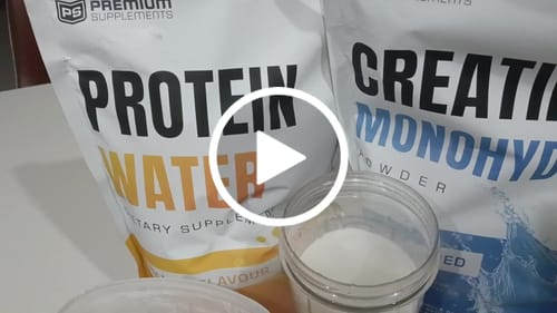 Customer video review of Protein Water