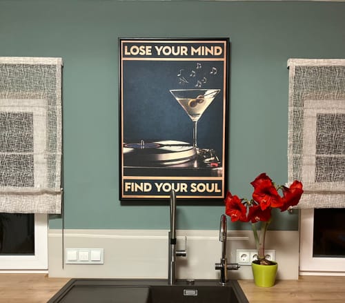 Customer photo review of Blue Soul Print