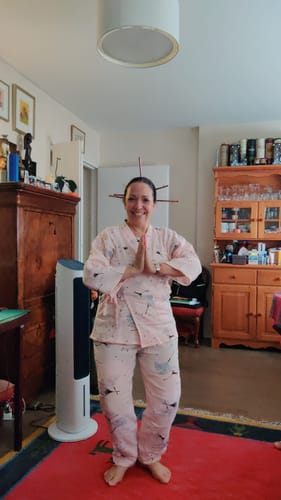 Customer photo review of Kimono Femme Pyjama