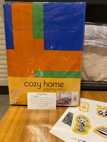 Customer photo review of Cozy Home Popping Colors Tek Kişilik Lastikli Çarşaflı Nevresim Takımı Venus Mavi