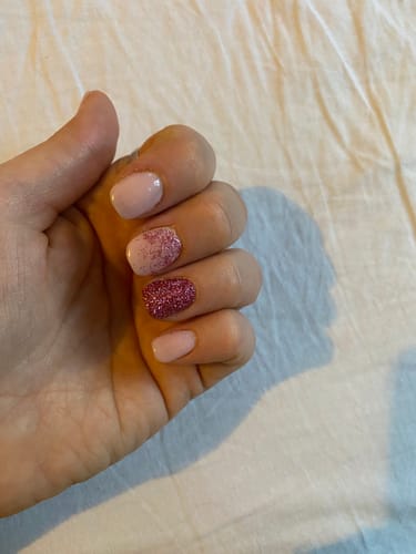 Customer photo review of Glowdip Allt-i-ett Manikyrset