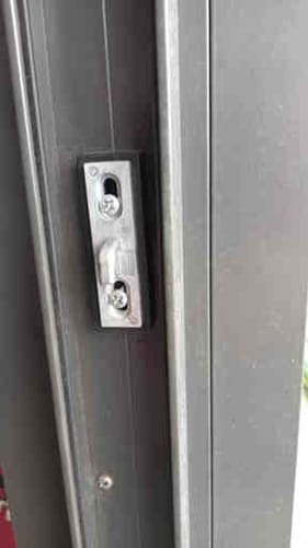 Customer photo review of Patio Pet Door Insert