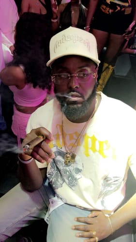 Customer photo review of Godspeed Mankind vs AI 3 Tee Bone/Yellow