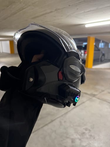 Customer photo review of Intercom Haut de Gamme Motarcom : Roulez Connecté et en Sécurité