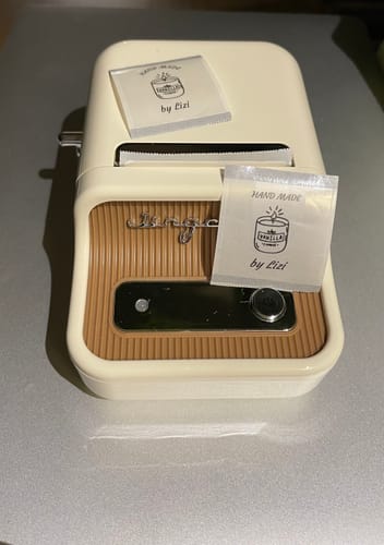 Customer photo review of Clear Label Tape for B21, B1, B3S