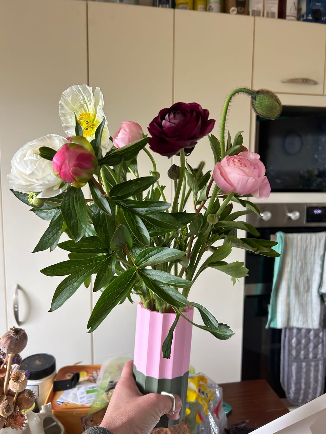 Customer photo review of The Millie vase
