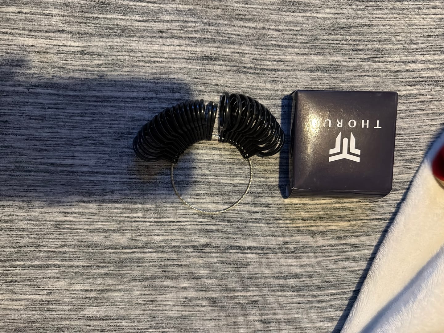 Customer photo review of Thorum Ring Sizer
