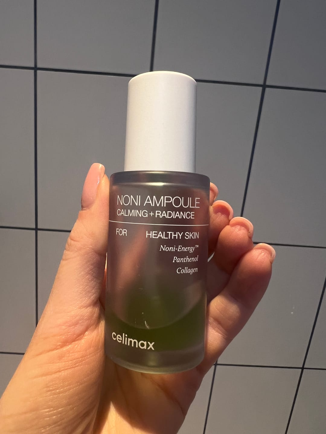 Customer photo review of Atjaunojošs serums ar noni ogu ekstraktu Celimax The Real Noni Energy Ampoule