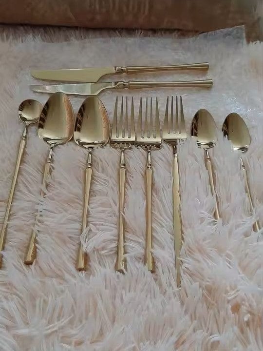 Customer photo review of 24-Piece Stainless Steel Cutlery Set - PureSet